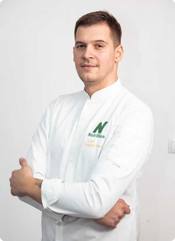 Vuksan, osnivač i glavni kuvar Nutriboxa